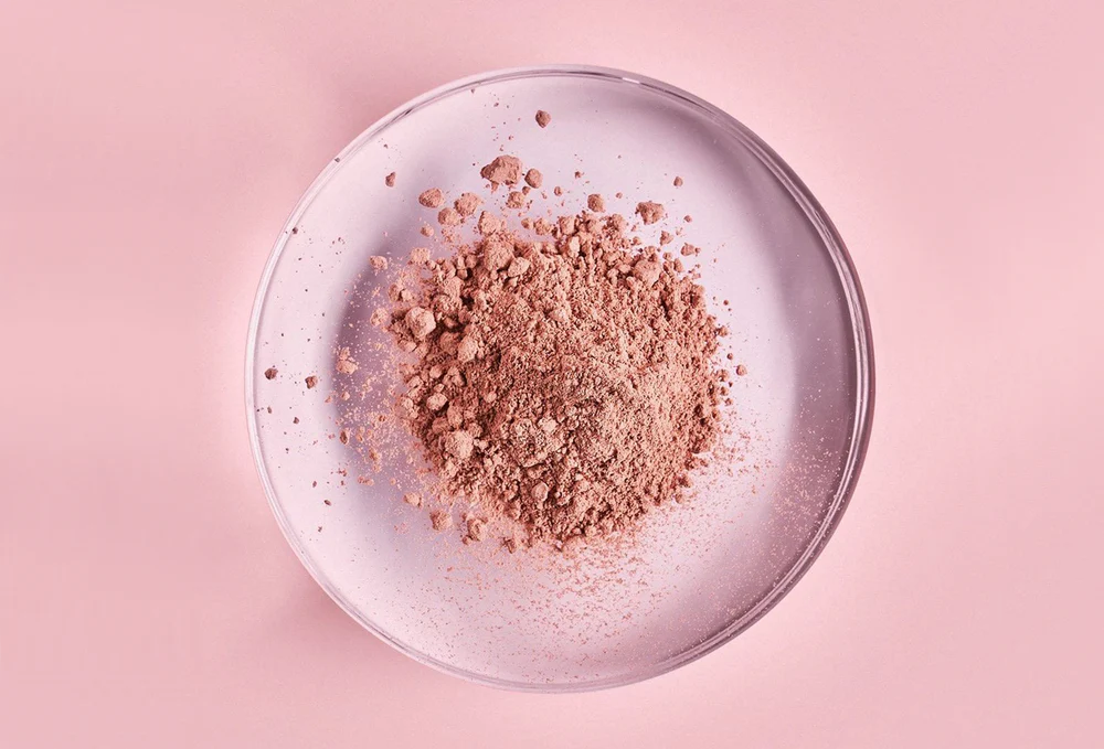 Brazilian Pink Clay Powder Mask Natural Rejuvenation for Mature Skin