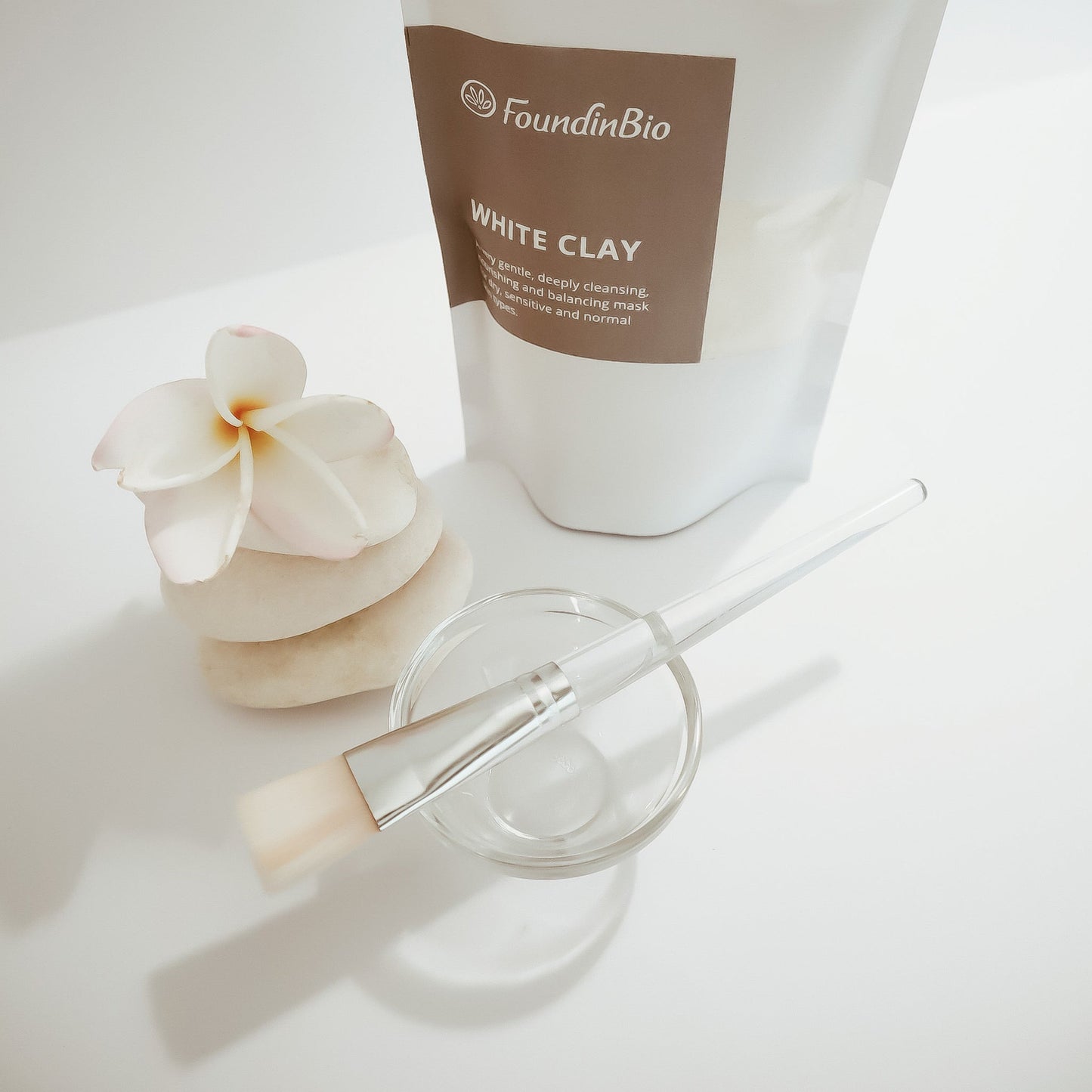 Edible white clay food grade white kaolin eating clay detox drink
