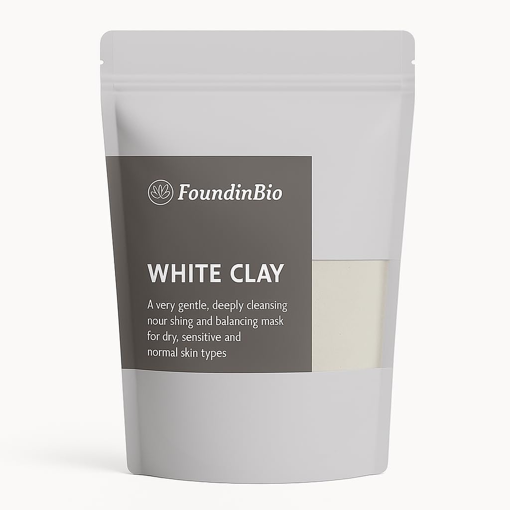 White Clay Powder Kaolin Food Grade Clay for Skin Mask and Body Detox