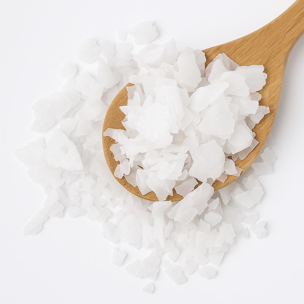 Magnesium Chloride Flakes - MgCl2 NIGARI Tofu Coagulant FOOD GRADE Bittern Vegan Bath