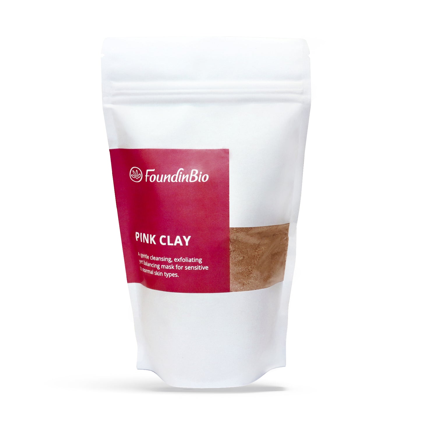 Rose clay for sensitive skin