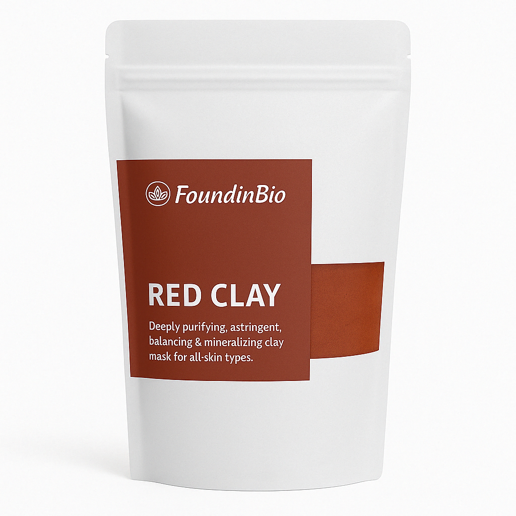 Red Kaolin Red Kaolin Clay Powder Facial Mask Natural Hair Body Mask and Soap Col ...
