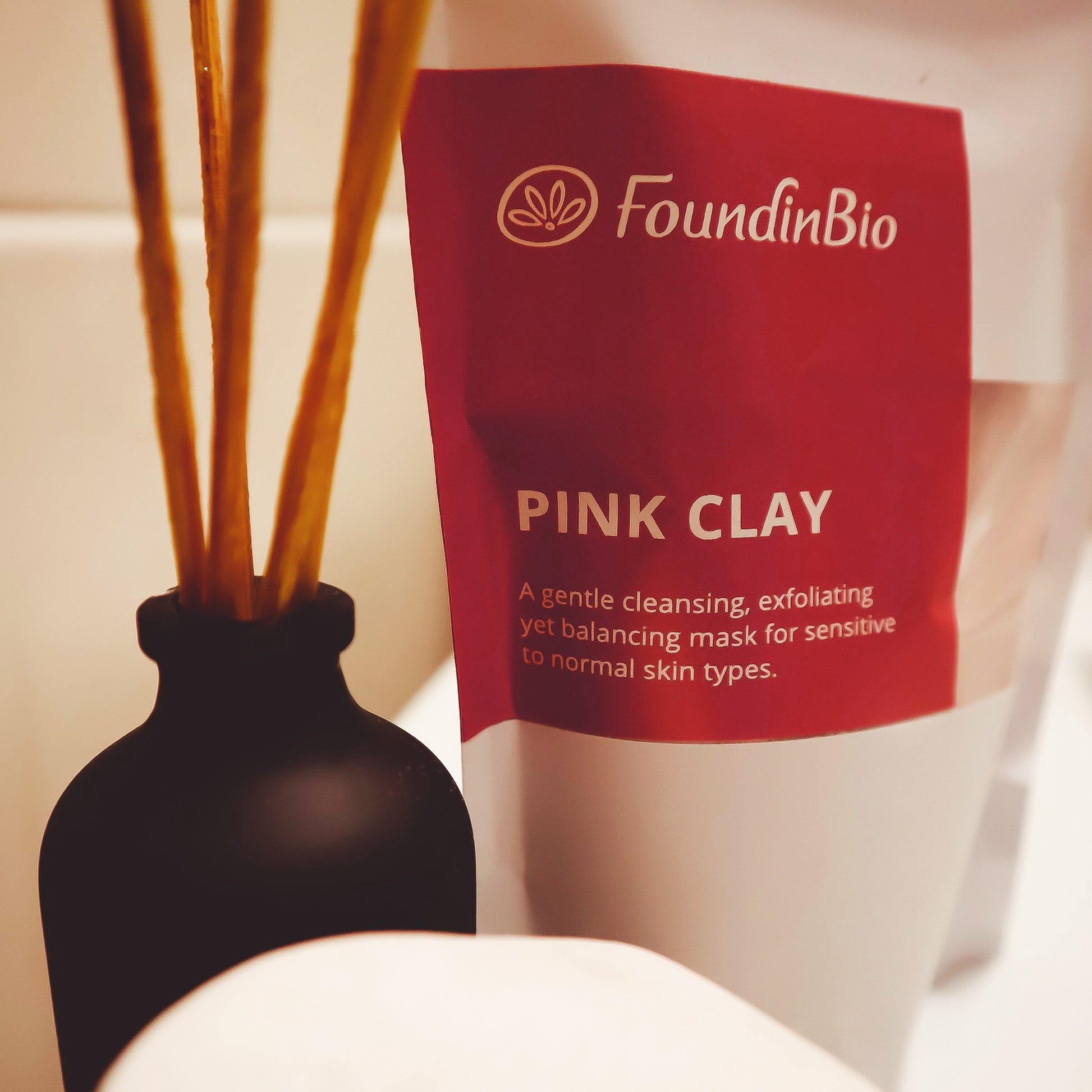 Pink Clay Powder Natural Kaolin Rose Powder for Face Mask Suitable for –  FoundInbio