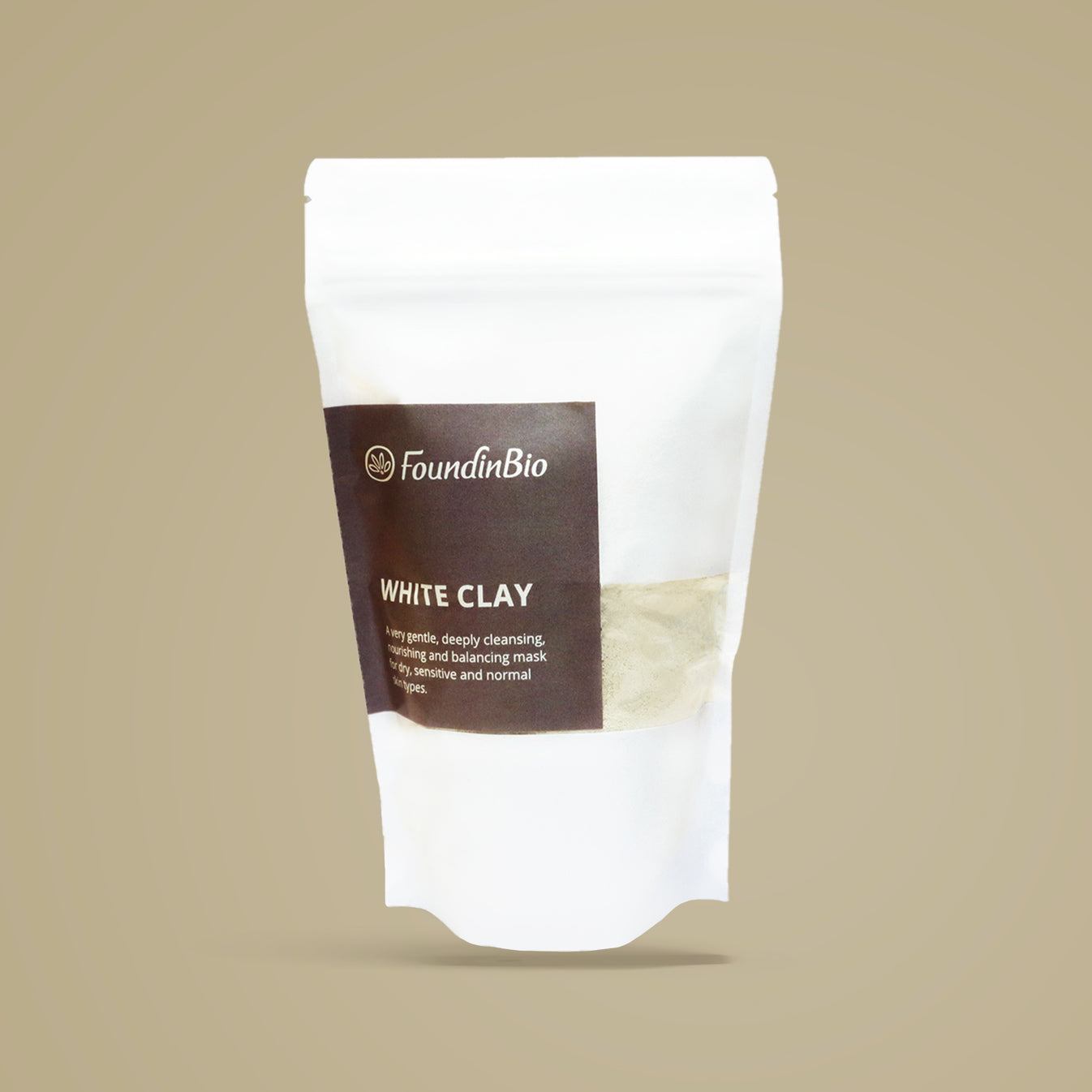 White Clay (Kaolin) an Edible Food Grade Clay for Skin & Body FoundInbio
